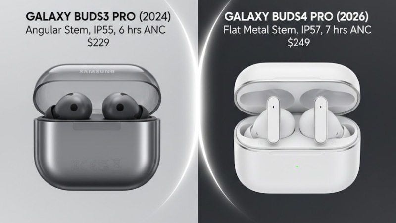 Samsung Galaxy Buds3 Pro vs Galaxy Buds4 Pro (2026): Is It Worth Upgrading?