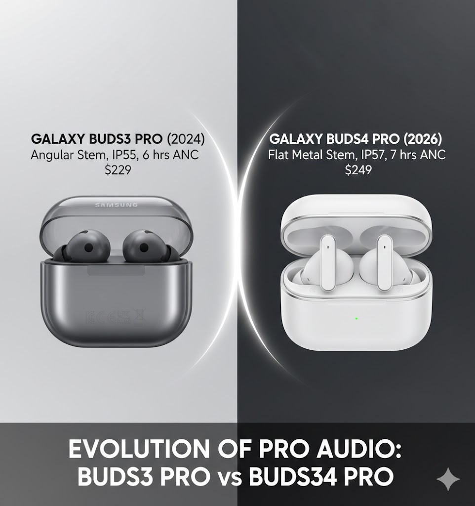 Samsung Galaxy Buds3 Pro vs Galaxy Buds4 Pro (2026): Is It Worth Upgrading?
