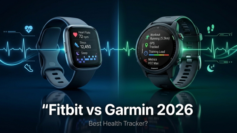 Fitbit vs Garmin for Health Tracking in 2026: Which Wearable Actually Wins?