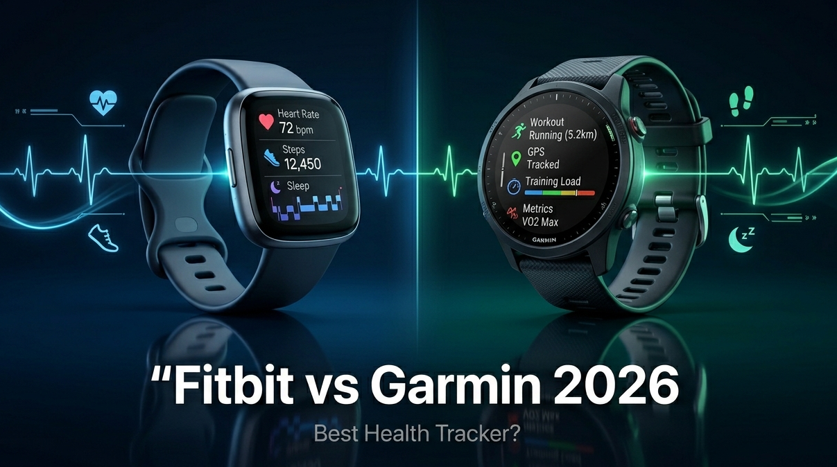 Fitbit vs Garmin for Health Tracking in 2026: Which Wearable Actually Wins?